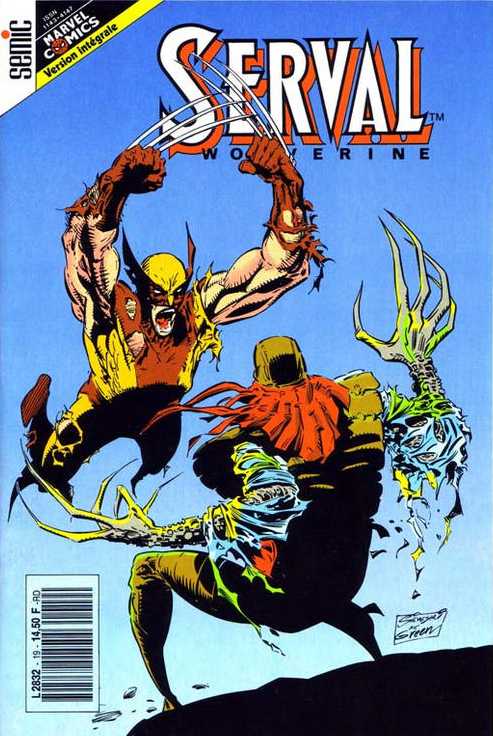 Scan de la Couverture Serval Wolverine n 19
